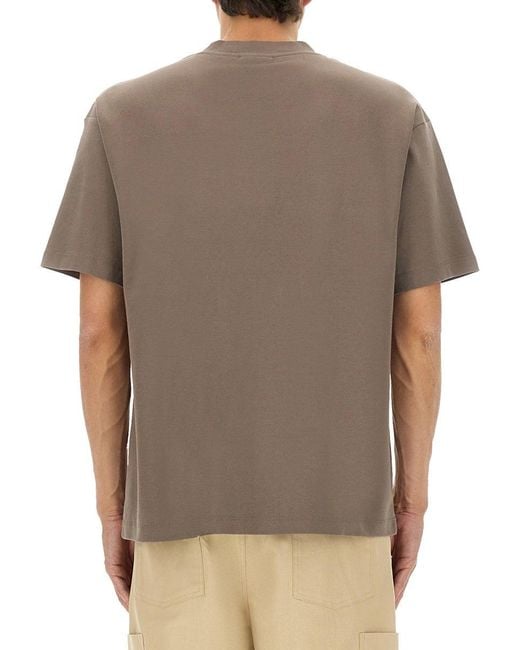 Drole de Monsieur Gray Grand Hotel Print T Shirt