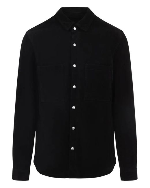 Rick Owens Black Outershirt