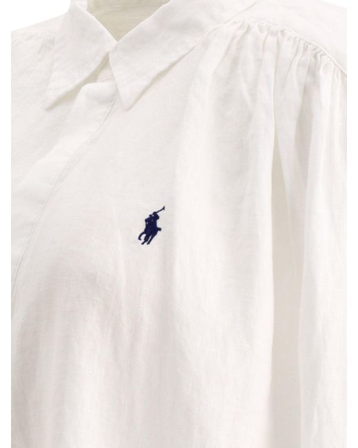 "poney" chemise Polo Ralph Lauren en coloris White