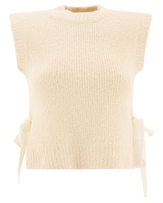"Owen" chaleco CECILIE BAHNSEN de color Natural