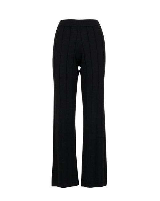 Gran Sasso Black Trousers