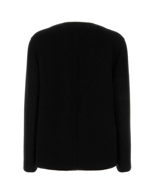 Gucci Black Wool Blend Cardigan for men