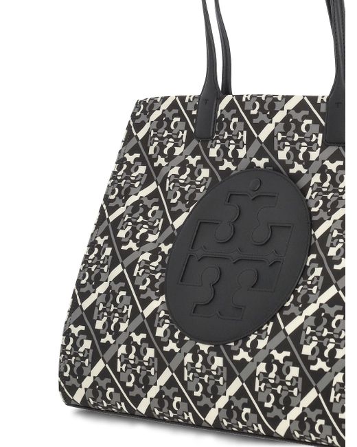 Tory Burch Black Ella Tragetasche Mit Taschen