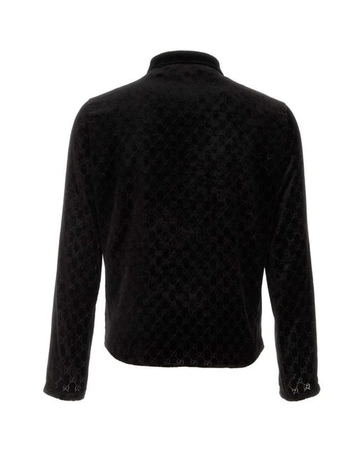 Gucci Black Cropped Dev. Shirt for men