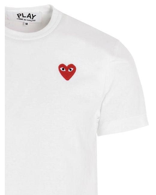 COMME DES GARÇONS PLAY White Heart T-shirt