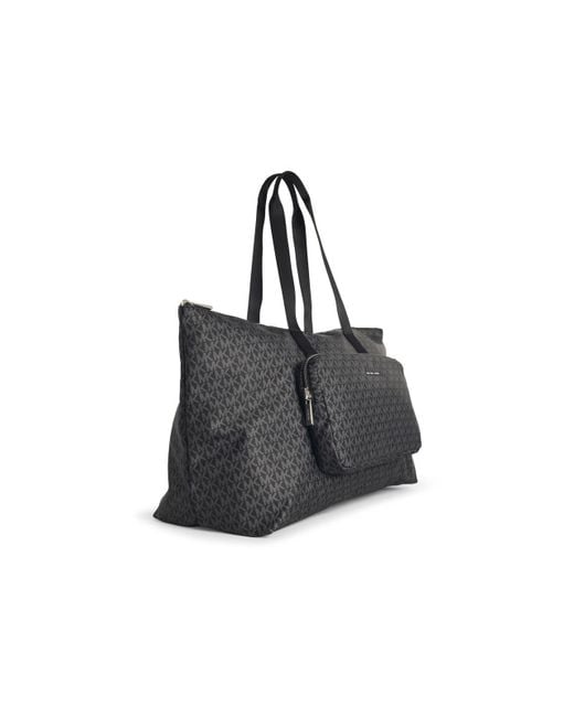 Michael Kors Black 'Tanner' Large Reversible And Foldable Tote Bag