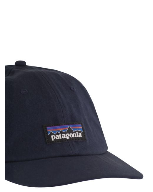 Patagonia Blue P-6 Label Trad