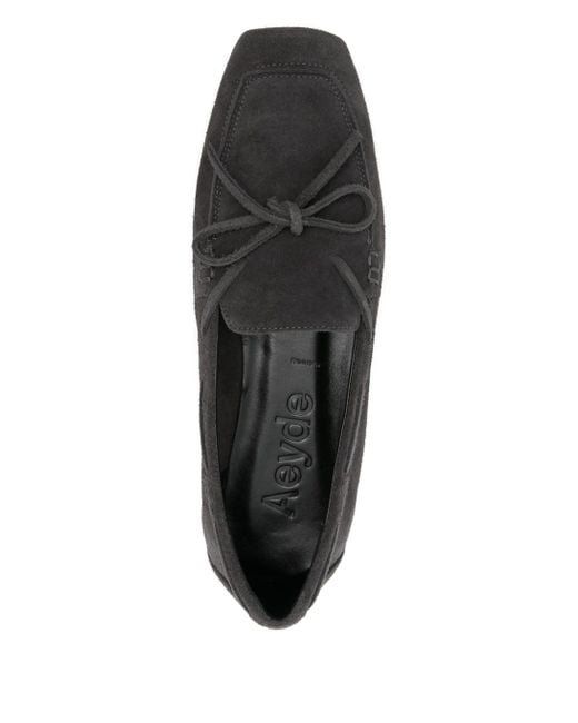 Aeyde Black Jasper Cow Swedische Lederkohle