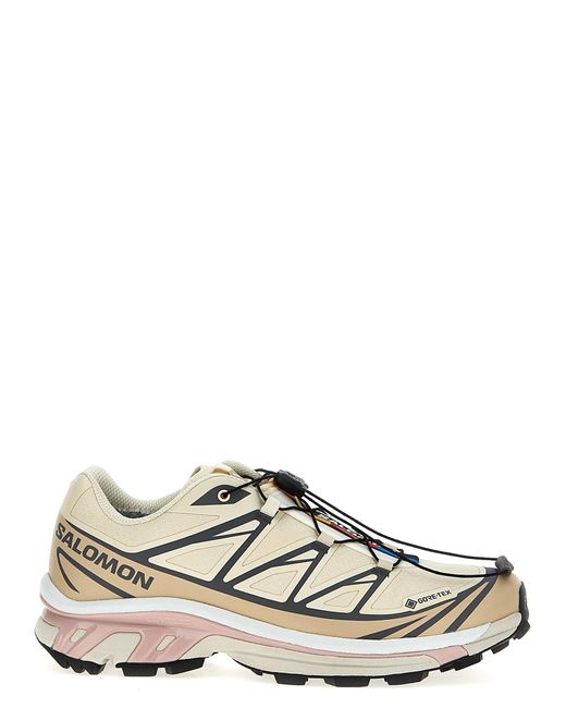 Salomon White 'Xt-6 Gtx' Sneakers