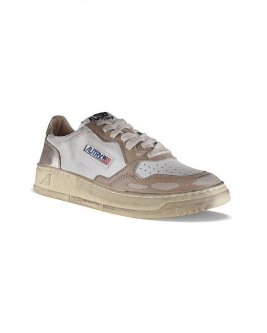 Autry White Super Vintage Sneakers