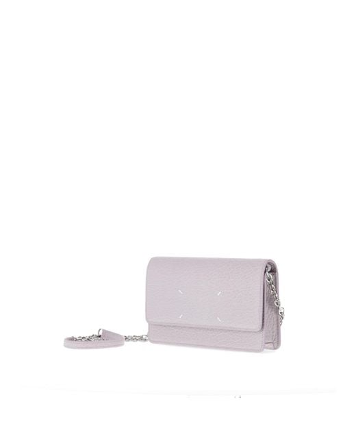 Maison Margiela Multicolor Four Stitch Wallet On Chain