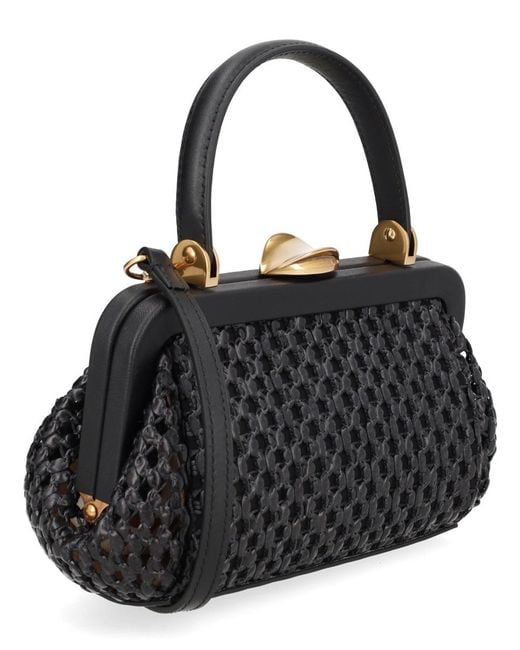 Cult Gaia Black Mini Crossbody Bag