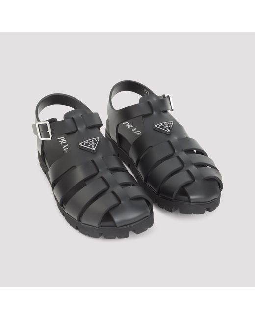 Prada Black Sandals