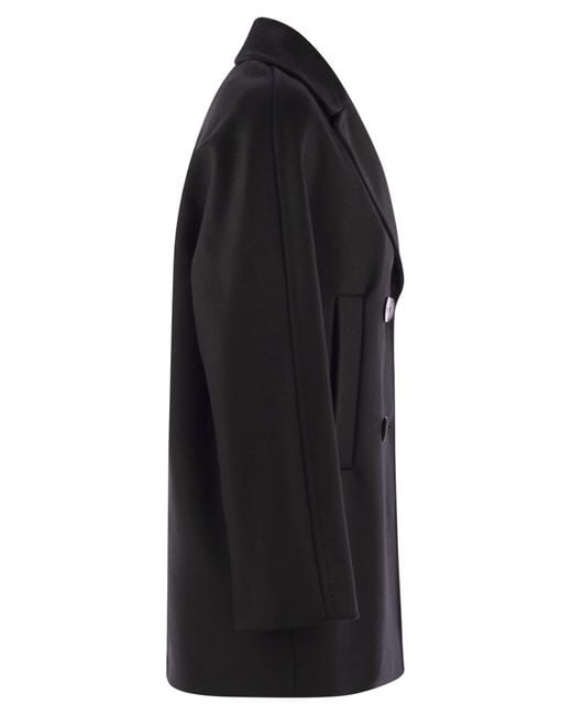 Sheree Virgin Wool Caban Max Mara de color Black