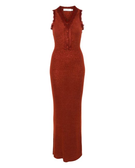 AYA MUSE Red Das Nysa -Kleid