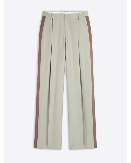 Dries Van Noten White 01340-Portia Tux 8218 W.W.Pants Clothing