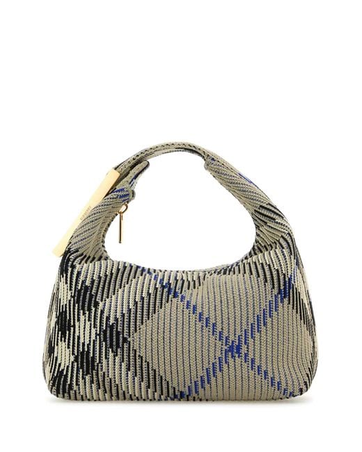 Burberry Metallic Handbags.