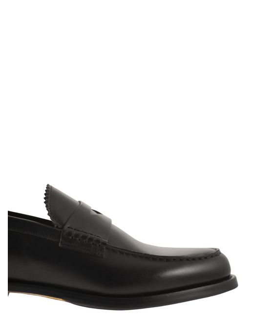 Doucal's Black Penny for men
