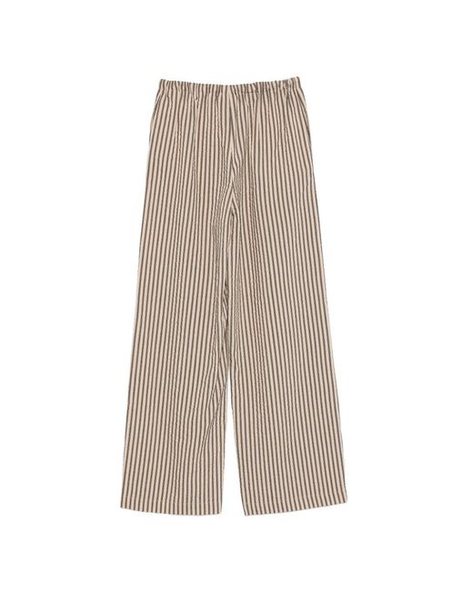 Alysi Katoenmix Broek in het Natural