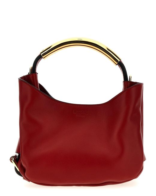 Handle Me Bag Small' di Moschino in Red