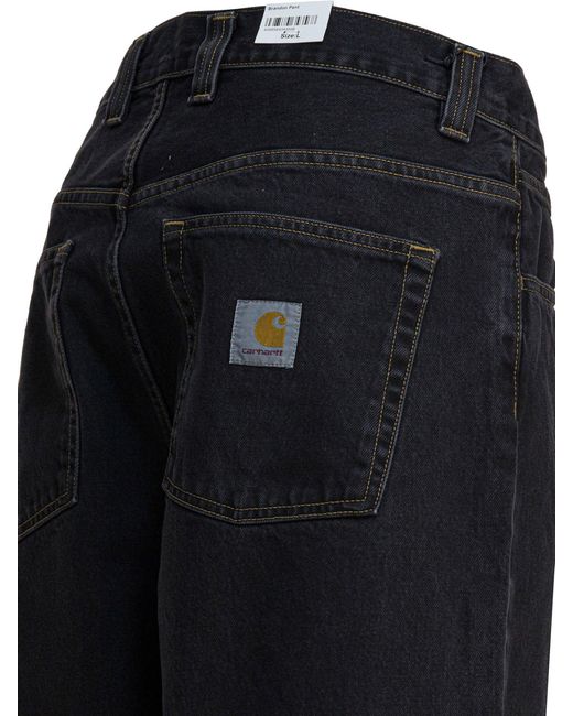 Carhartt "Brandon" Jeans in Black für Herren