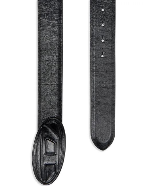 DIESEL Black B 1 Dr Embraced Belt for men