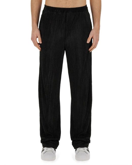 FAMILY FIRST Black Pleated Pants for men