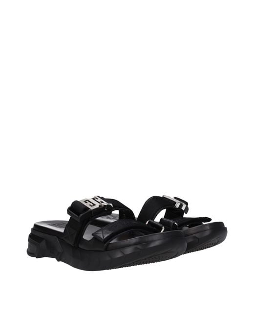 Givenchy Black Slippers And Clogs Marshmallow Fabric