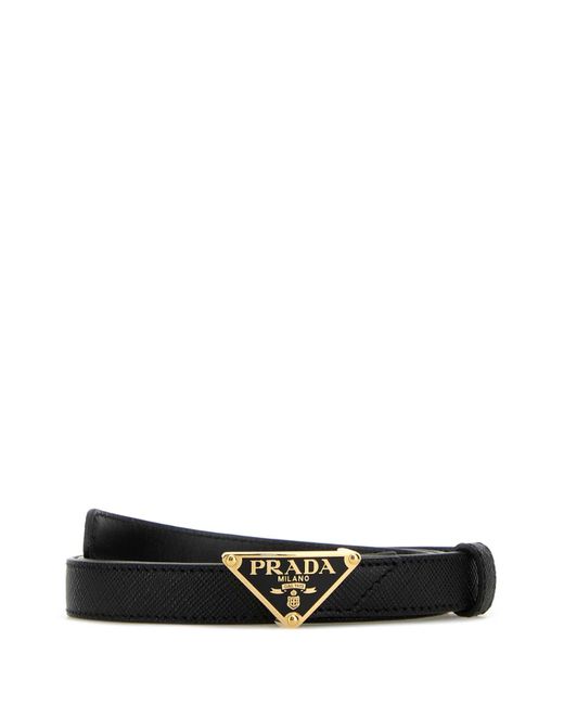 Cintura di Prada in Black da Uomo