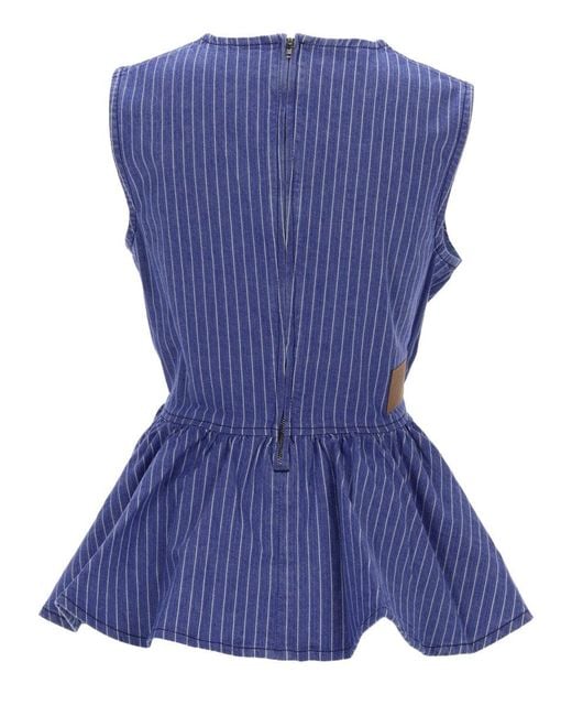 Baum und Pferdgarten Blue Chic Mini Top With Comfortable Stretch