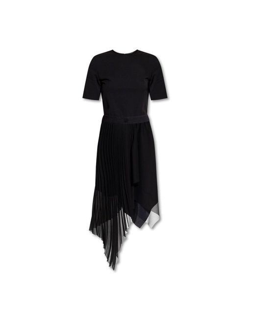 Givenchy Black Asymmetrisches Kleid