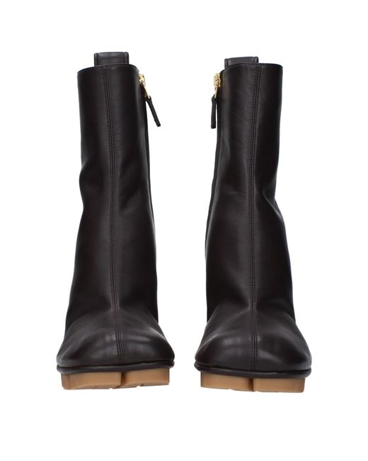 Bottega Veneta Black Shore Ankle Boots