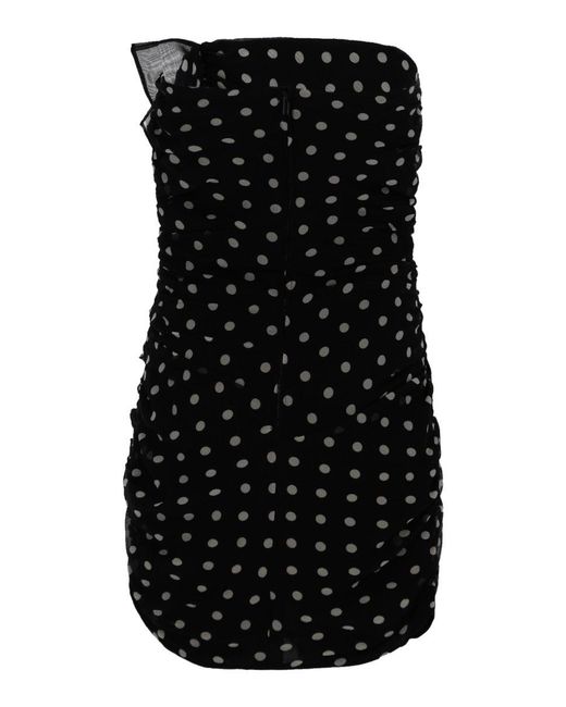 Nina Ricci Black Abito Bustier Mini