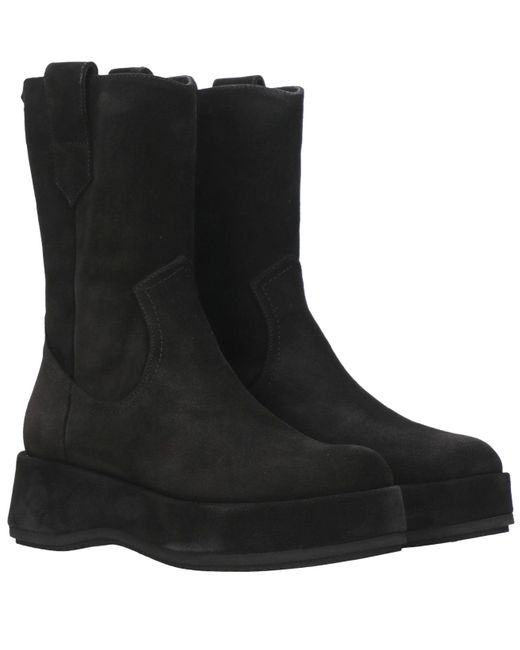 Paloma Barceló Black Ankle Boots