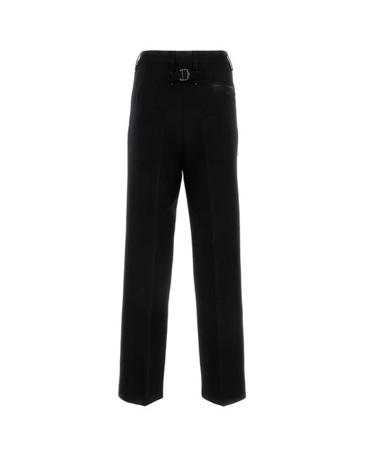 Maison Margiela Black Wool Pant