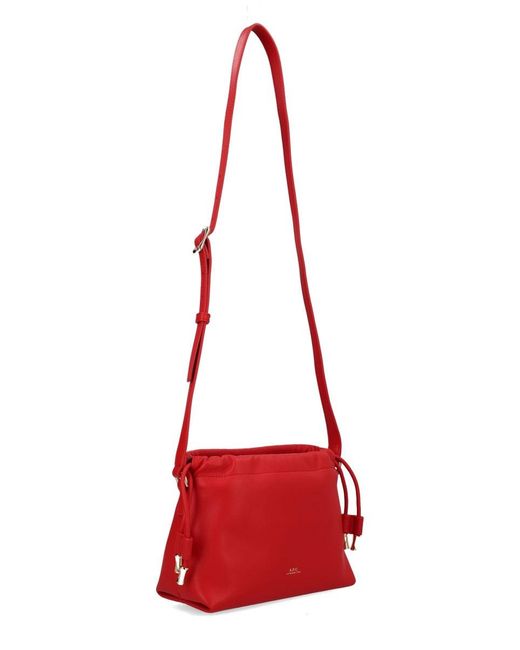 A.P.C. Red Bag "Ninon" Mini