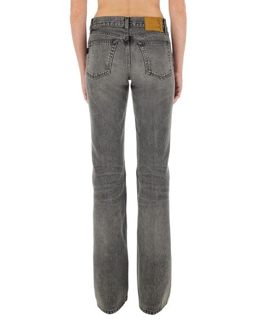Haikure Gray Cotton Jeans