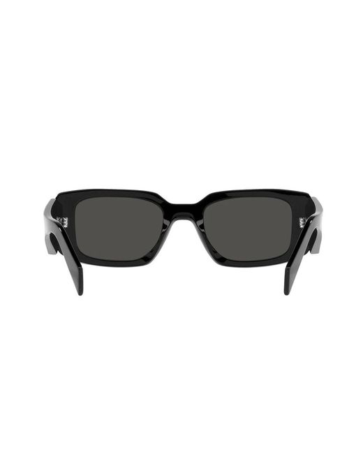 Prada Zonnebril Pr17 Ws 1 Ab5 S0 Zwart/donkergrijs Unisex in het Black