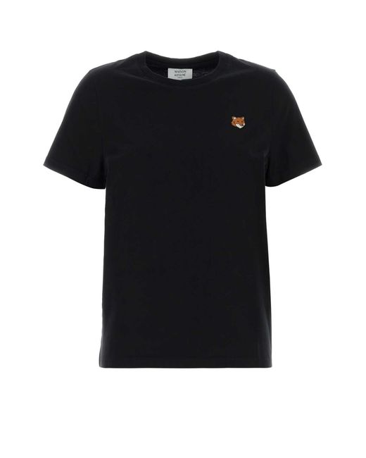 Maison Kitsuné Black Fox Head Regular Tee-Shirt