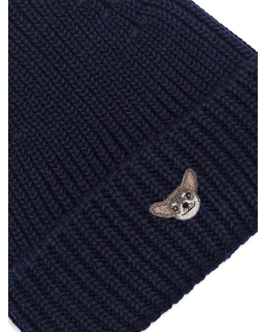PELO FOUNDATION Blue Merinos Hat 13005Navy for men