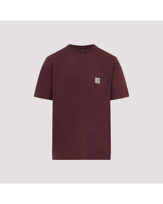 Carhartt Purple Pocket T Shirt