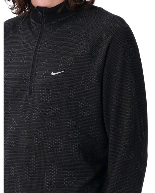 Nike Top Zwart in het Black