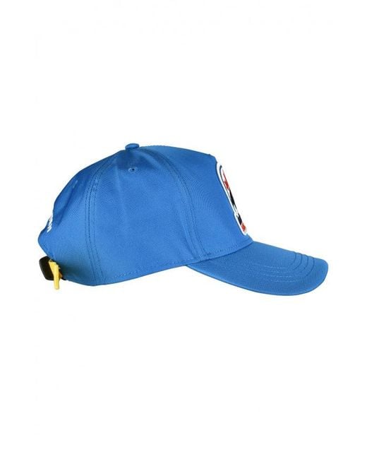 DSquared² Blue Cap for men