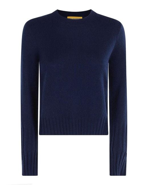 Guest In Residence Blue "shrunken Crew" Jersey