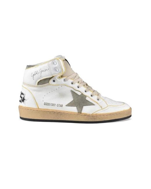 Golden Goose Deluxe Brand White Sky Star Sneakers