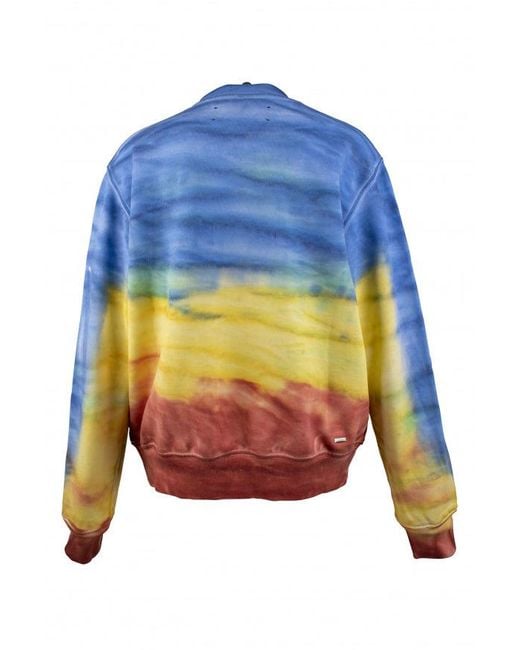 Amiri Blue Sweatshirt