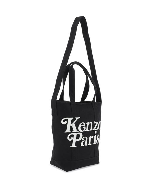 KENZO Utility Tote Bag in het Black voor heren