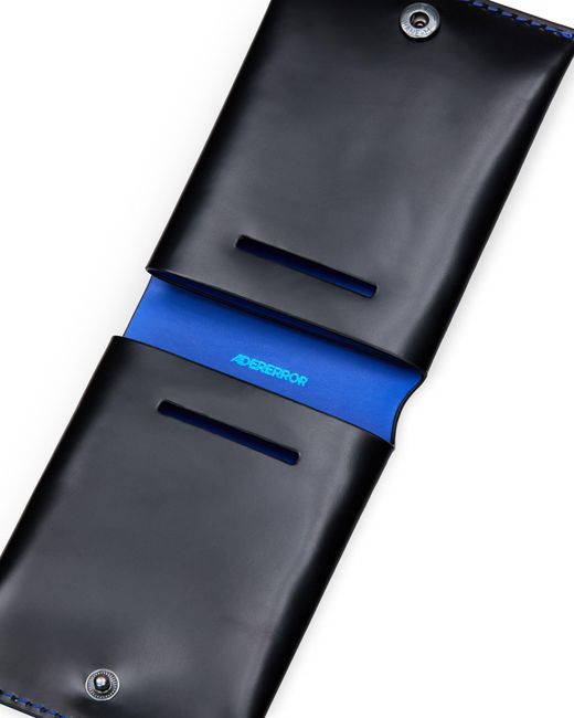 Adererror Wallets schwarz in Blue für Herren