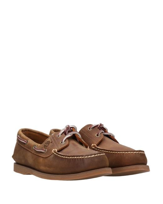 Timberland Brown Flat Shoes