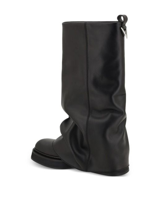 The Attico Black Stiefel